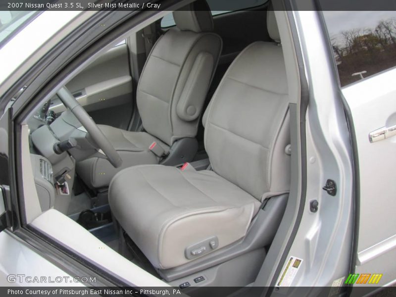 Silver Mist Metallic / Gray 2007 Nissan Quest 3.5 SL