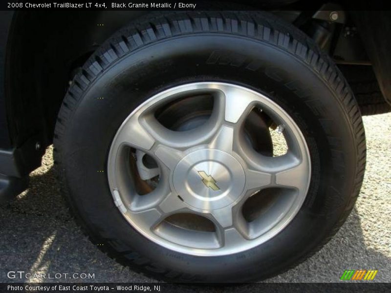 Black Granite Metallic / Ebony 2008 Chevrolet TrailBlazer LT 4x4