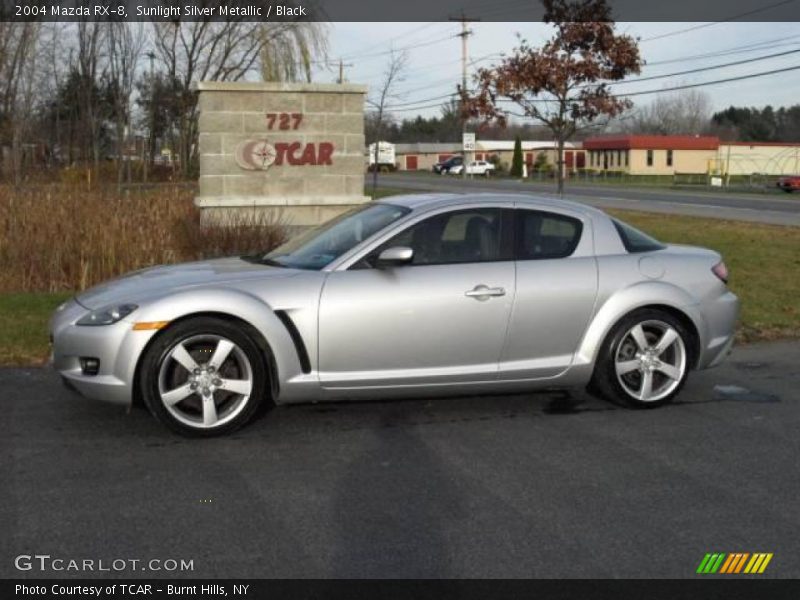 Sunlight Silver Metallic / Black 2004 Mazda RX-8