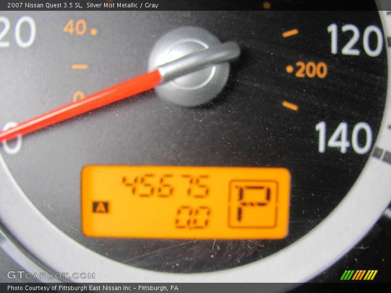 Silver Mist Metallic / Gray 2007 Nissan Quest 3.5 SL