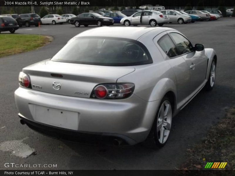 Sunlight Silver Metallic / Black 2004 Mazda RX-8