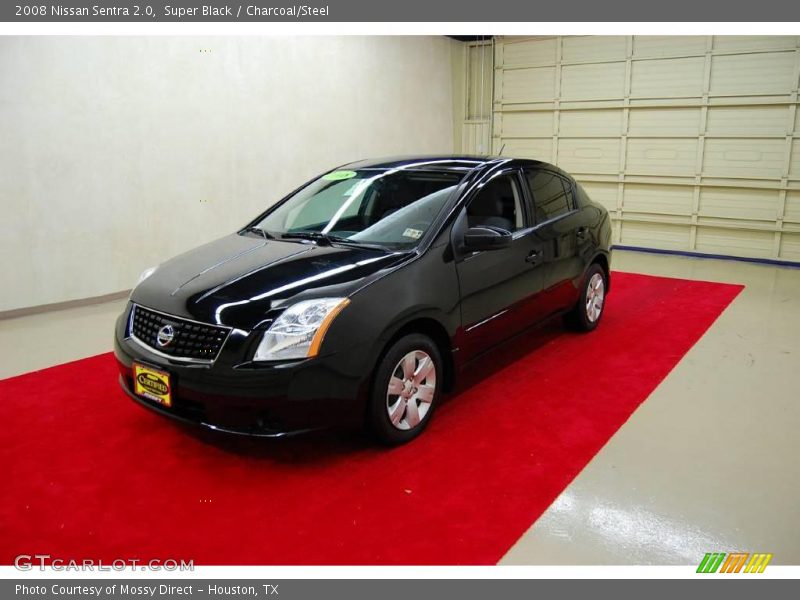 Super Black / Charcoal/Steel 2008 Nissan Sentra 2.0