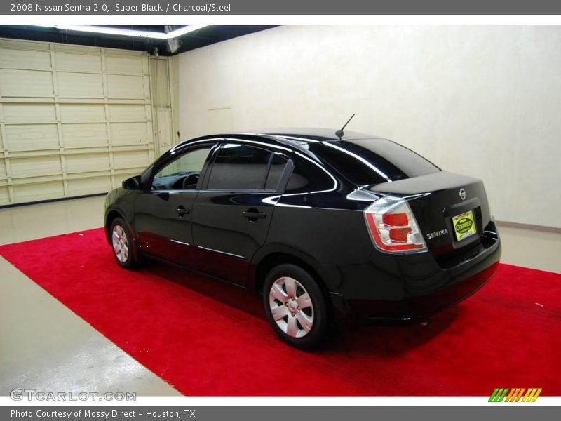 Super Black / Charcoal/Steel 2008 Nissan Sentra 2.0