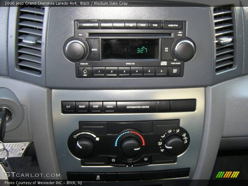 Black / Medium Slate Gray 2006 Jeep Grand Cherokee Laredo 4x4