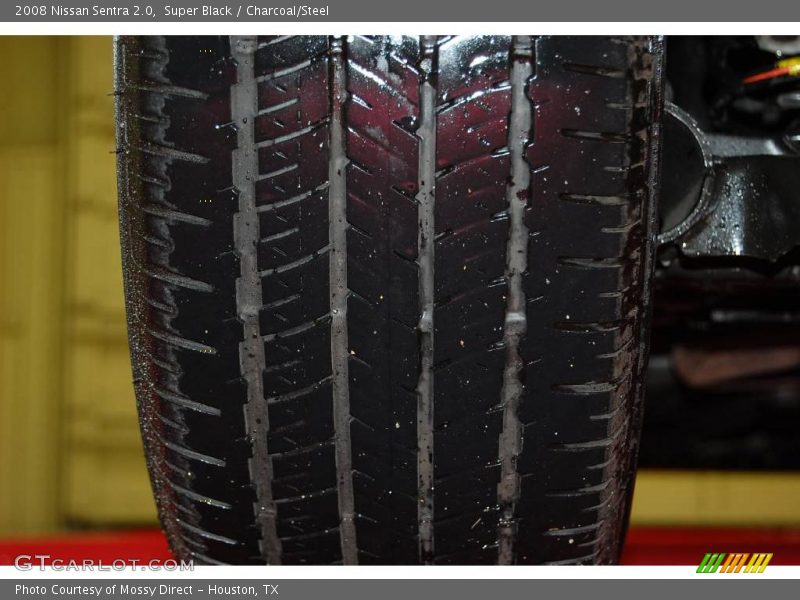 Super Black / Charcoal/Steel 2008 Nissan Sentra 2.0