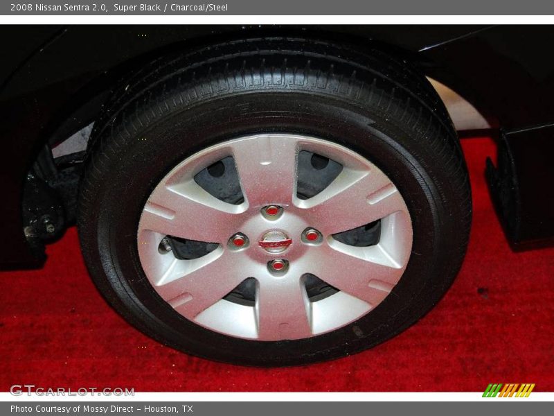 Super Black / Charcoal/Steel 2008 Nissan Sentra 2.0