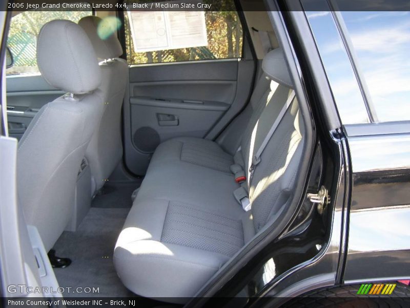 Black / Medium Slate Gray 2006 Jeep Grand Cherokee Laredo 4x4