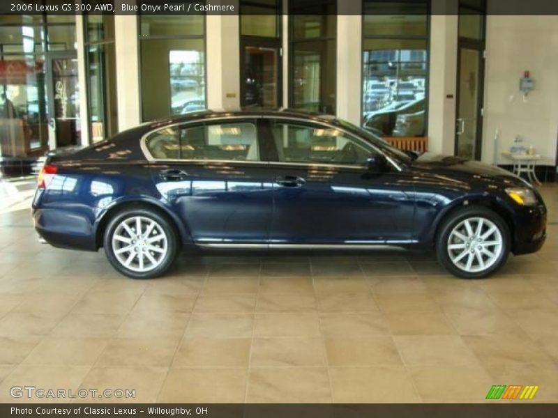 Blue Onyx Pearl / Cashmere 2006 Lexus GS 300 AWD