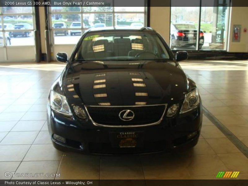 Blue Onyx Pearl / Cashmere 2006 Lexus GS 300 AWD