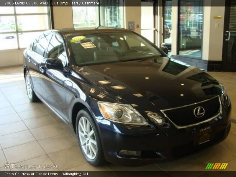 Blue Onyx Pearl / Cashmere 2006 Lexus GS 300 AWD