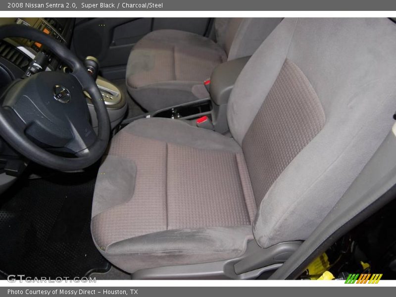 Super Black / Charcoal/Steel 2008 Nissan Sentra 2.0