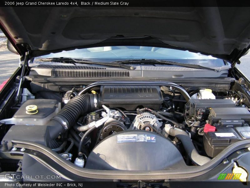 Black / Medium Slate Gray 2006 Jeep Grand Cherokee Laredo 4x4