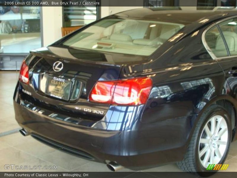 Blue Onyx Pearl / Cashmere 2006 Lexus GS 300 AWD