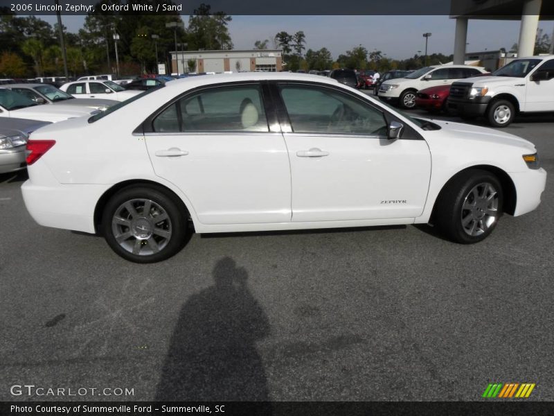 Oxford White / Sand 2006 Lincoln Zephyr