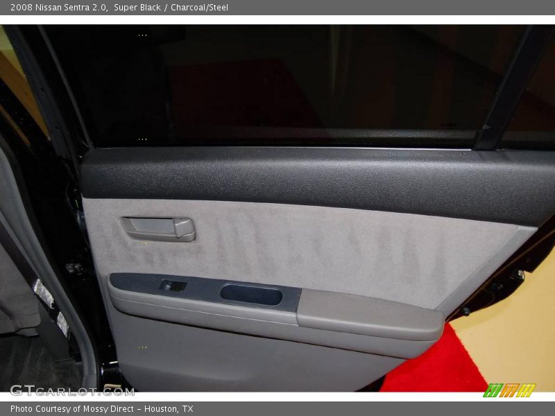 Super Black / Charcoal/Steel 2008 Nissan Sentra 2.0