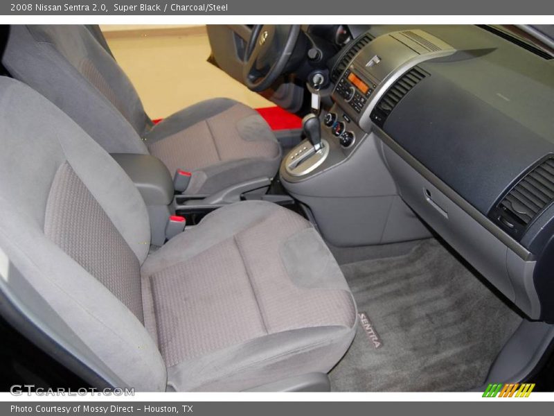 Super Black / Charcoal/Steel 2008 Nissan Sentra 2.0