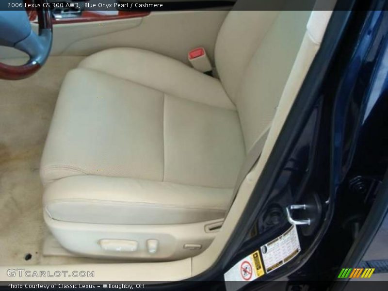 Blue Onyx Pearl / Cashmere 2006 Lexus GS 300 AWD