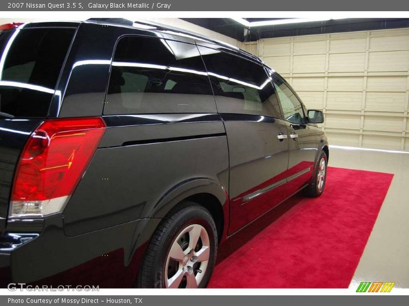 Galaxy Black Metallic / Gray 2007 Nissan Quest 3.5 S
