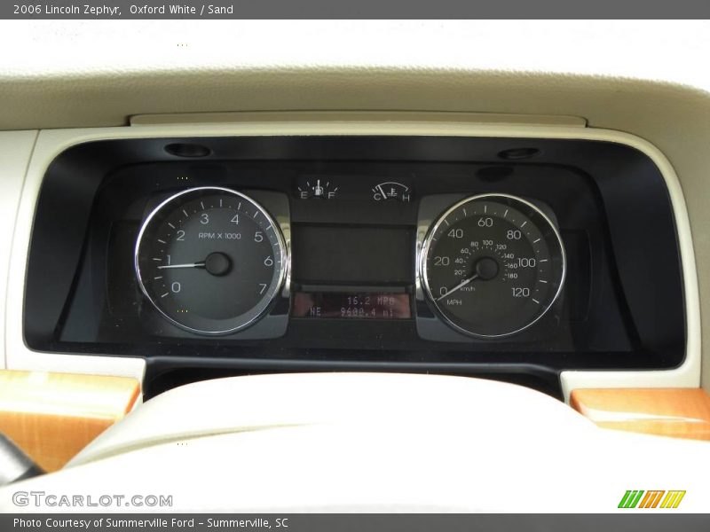 Oxford White / Sand 2006 Lincoln Zephyr