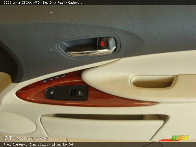 Blue Onyx Pearl / Cashmere 2006 Lexus GS 300 AWD