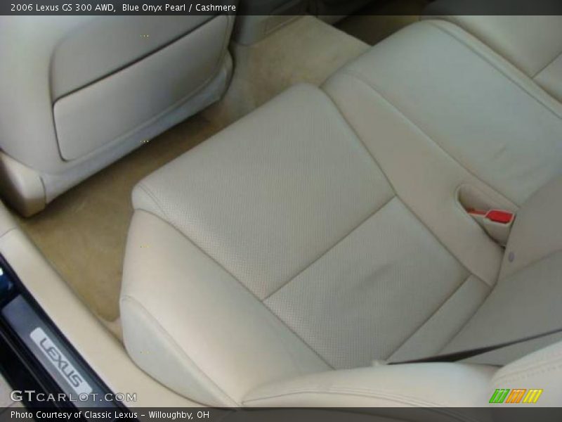 Blue Onyx Pearl / Cashmere 2006 Lexus GS 300 AWD
