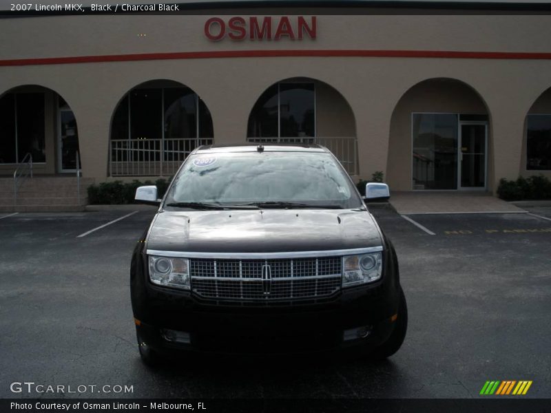 Black / Charcoal Black 2007 Lincoln MKX