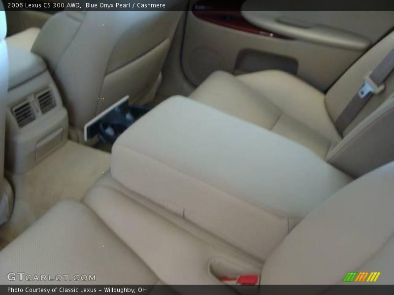 Blue Onyx Pearl / Cashmere 2006 Lexus GS 300 AWD