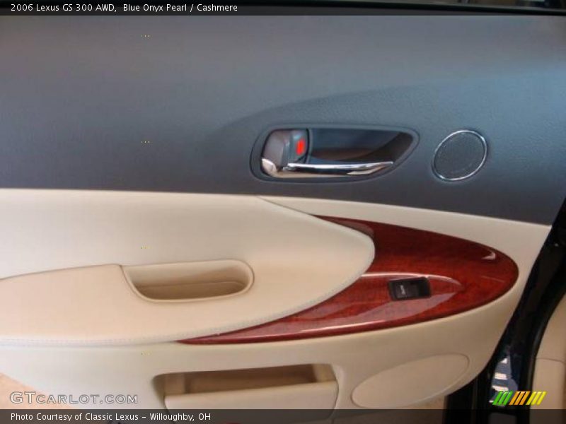Blue Onyx Pearl / Cashmere 2006 Lexus GS 300 AWD
