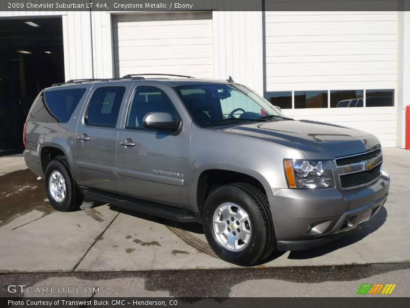 Greystone Metallic / Ebony 2009 Chevrolet Suburban LT 4x4