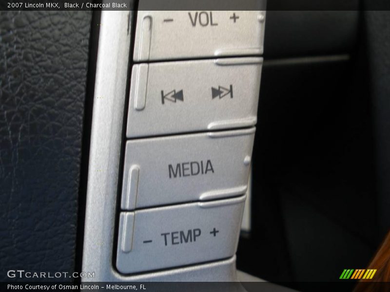 Black / Charcoal Black 2007 Lincoln MKX