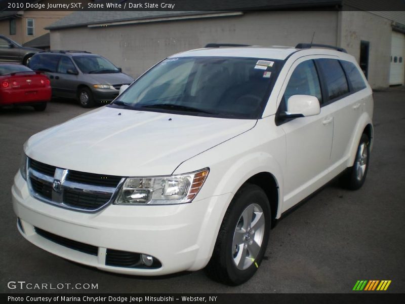Stone White / Dark Slate Gray 2010 Dodge Journey SXT