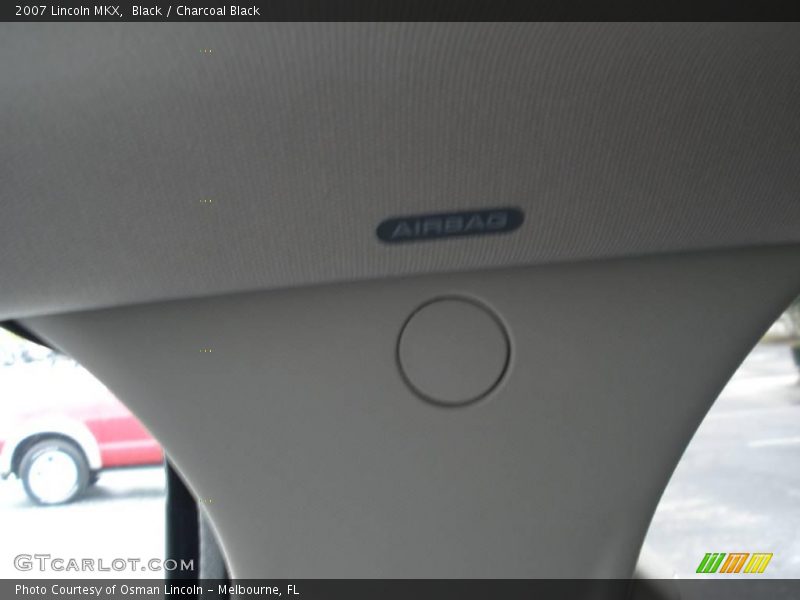 Black / Charcoal Black 2007 Lincoln MKX