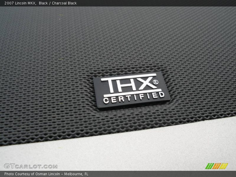 Black / Charcoal Black 2007 Lincoln MKX