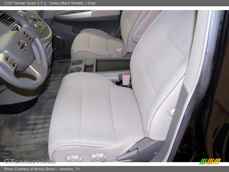 Galaxy Black Metallic / Gray 2007 Nissan Quest 3.5 S