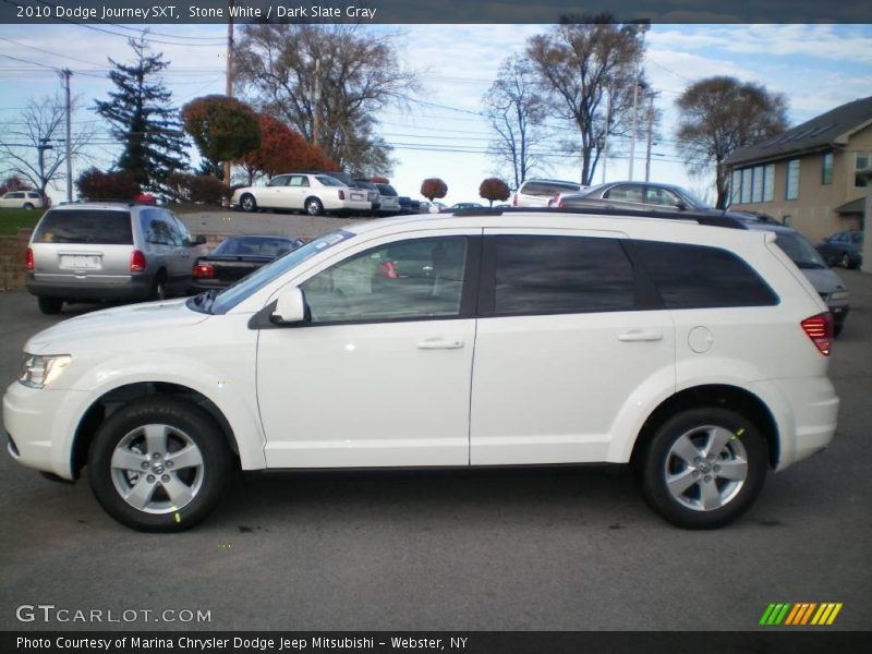 Stone White / Dark Slate Gray 2010 Dodge Journey SXT