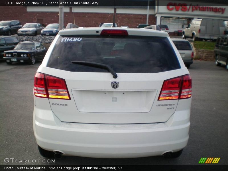 Stone White / Dark Slate Gray 2010 Dodge Journey SXT