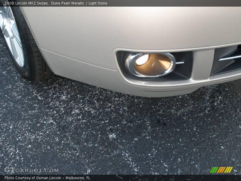 Dune Pearl Metallic / Light Stone 2008 Lincoln MKZ Sedan