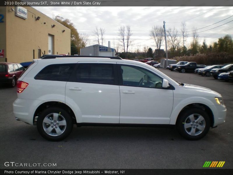 Stone White / Dark Slate Gray 2010 Dodge Journey SXT