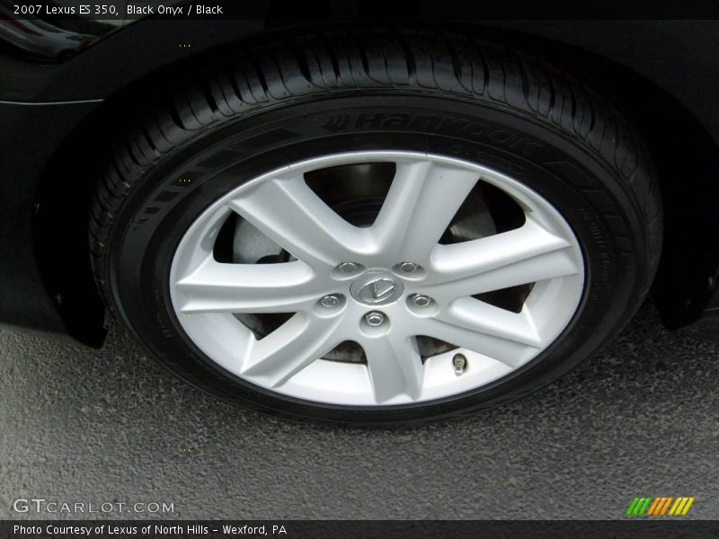 Black Onyx / Black 2007 Lexus ES 350