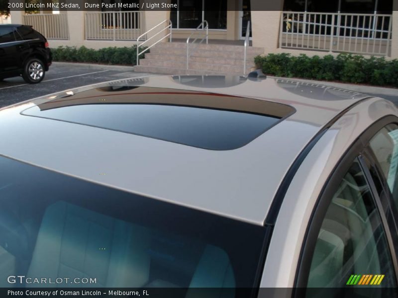 Dune Pearl Metallic / Light Stone 2008 Lincoln MKZ Sedan