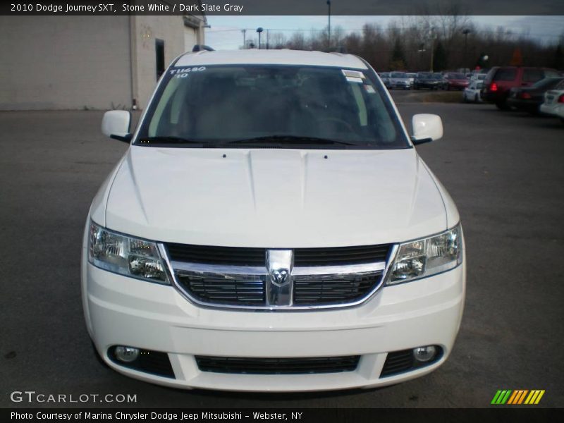 Stone White / Dark Slate Gray 2010 Dodge Journey SXT