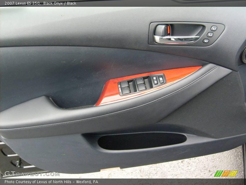 Black Onyx / Black 2007 Lexus ES 350