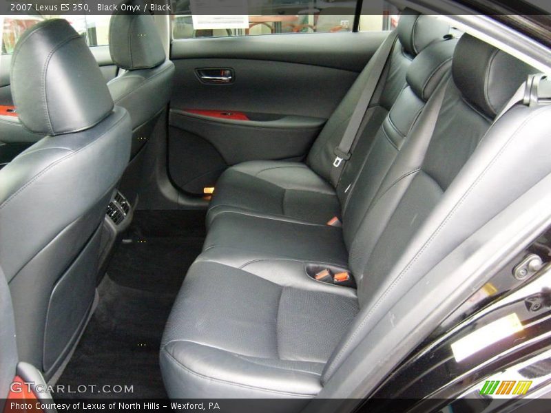 Black Onyx / Black 2007 Lexus ES 350