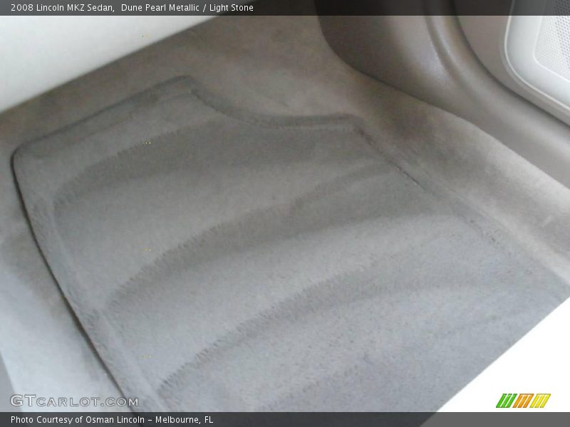 Dune Pearl Metallic / Light Stone 2008 Lincoln MKZ Sedan
