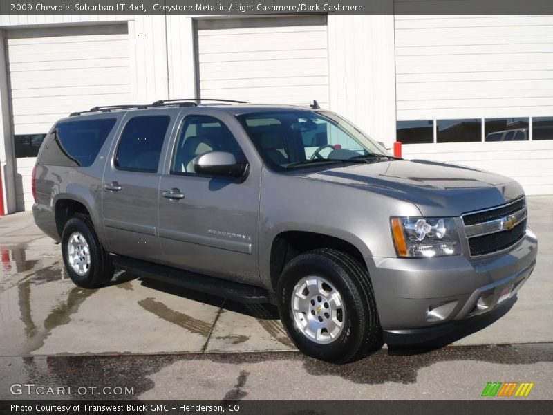 Greystone Metallic / Light Cashmere/Dark Cashmere 2009 Chevrolet Suburban LT 4x4