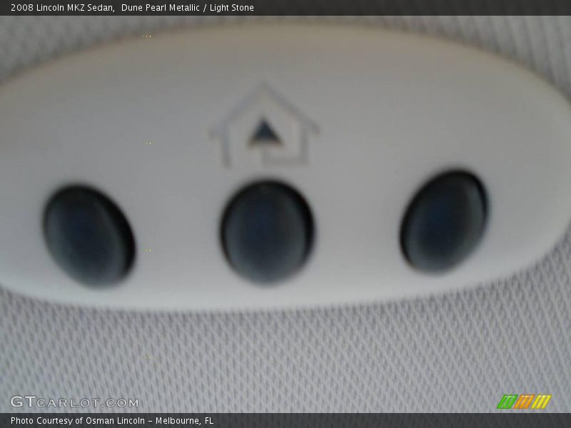 Dune Pearl Metallic / Light Stone 2008 Lincoln MKZ Sedan