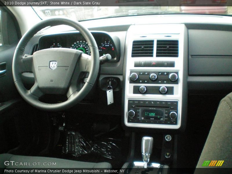 Stone White / Dark Slate Gray 2010 Dodge Journey SXT
