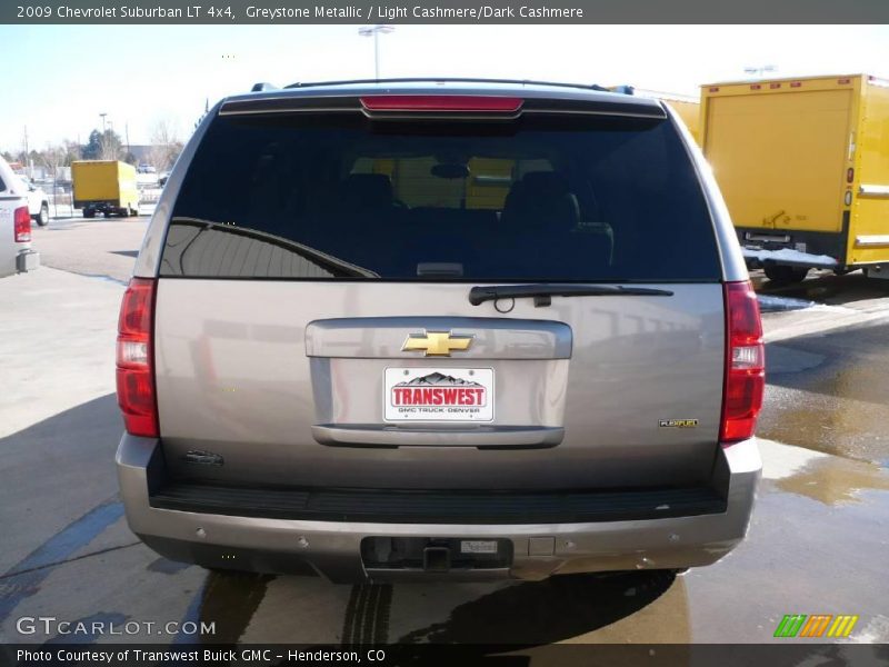 Greystone Metallic / Light Cashmere/Dark Cashmere 2009 Chevrolet Suburban LT 4x4