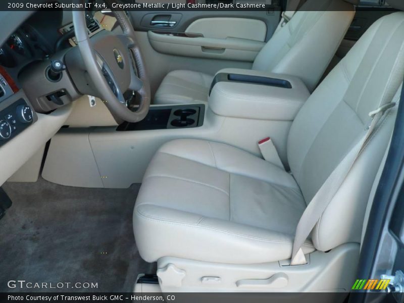 Greystone Metallic / Light Cashmere/Dark Cashmere 2009 Chevrolet Suburban LT 4x4