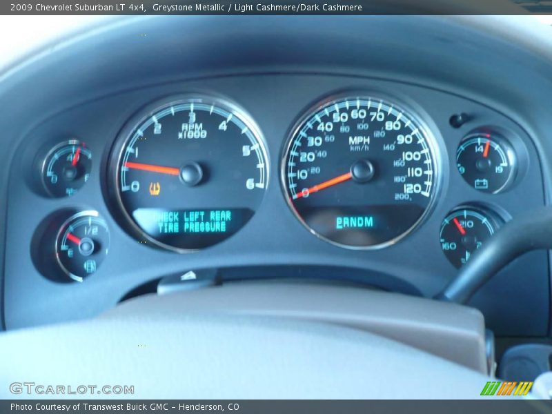 Greystone Metallic / Light Cashmere/Dark Cashmere 2009 Chevrolet Suburban LT 4x4